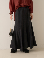 Rouge vif la cle - 【定番人気】【2025AW】切替マキシスカート【予約】