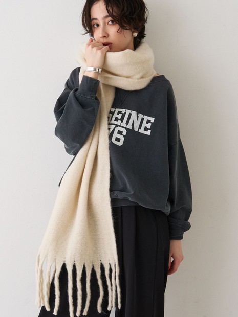 ルージュ・ヴィフ ラクレ（Rouge vif la cle）/TICCA フリンジポンチョストール 一部店舗限定】ボリュームフリンジマフラー/ストール｜Rouge vif la