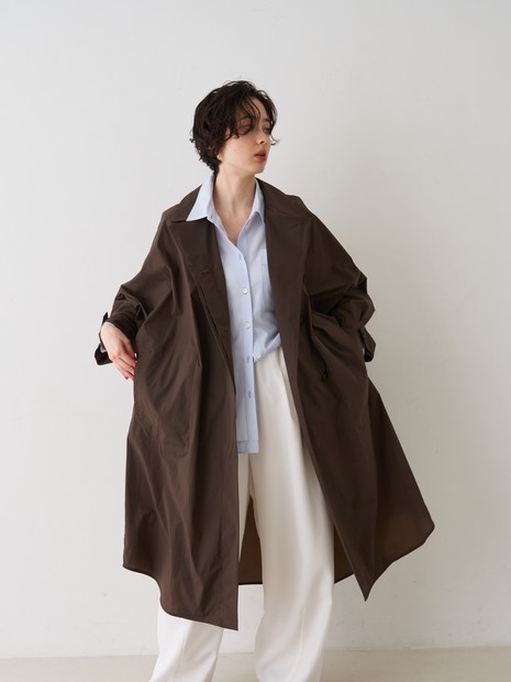 NEWクリスピー撥水ライトロングコート