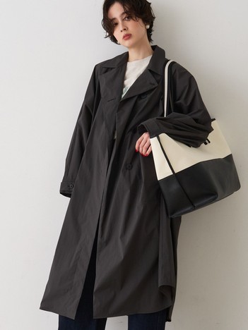 NEWクリスピー撥水ライトロングコート