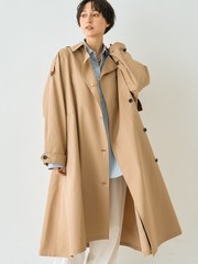 2サイズ展開】撥水NEWロングトレンチコート【予約】｜Rouge vif la cle