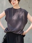 ヴィンテージライクタンクTシャツ/ノースリーブ