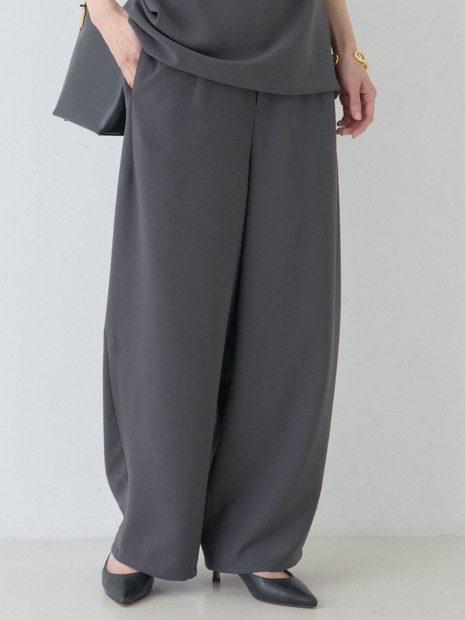 Rouge vif la cle - 【セットアップ対応】脇シームレスワイドカーブパンツ【予約】