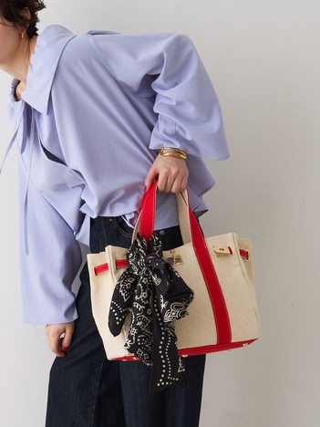 Rouge vif la cle - 【CHIMERE/シメール】キャンバスミニトート（小）