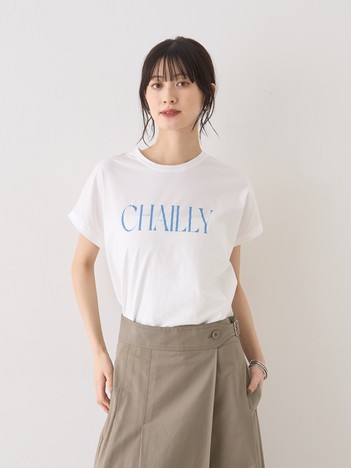 【MICA＆DEAL/マイカ＆ディール】別注CHAILLY  TEE/ロゴTシャツ
