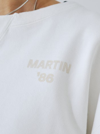 IRONING/アイロニング】ロゴショート丈スウェット/スエット logo aweat