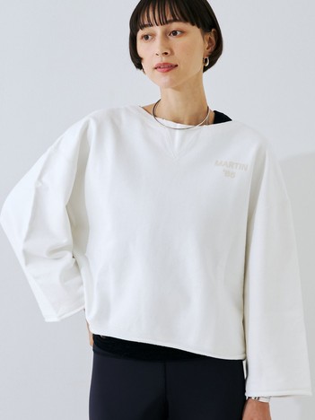 【IRONING/アイロニング】ロゴショート丈スウェット/スエット logo aweat short po