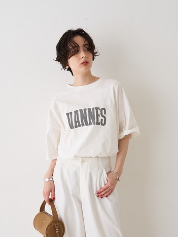 【REMI RELIEF/レミレリーフ】別注 VANNES ロゴTEE/Tシャツ【予約】