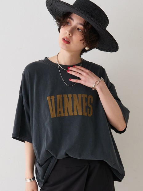【REMI RELIEF/レミレリーフ】別注 VANNES ロゴTEE/Tシャツ【予約】