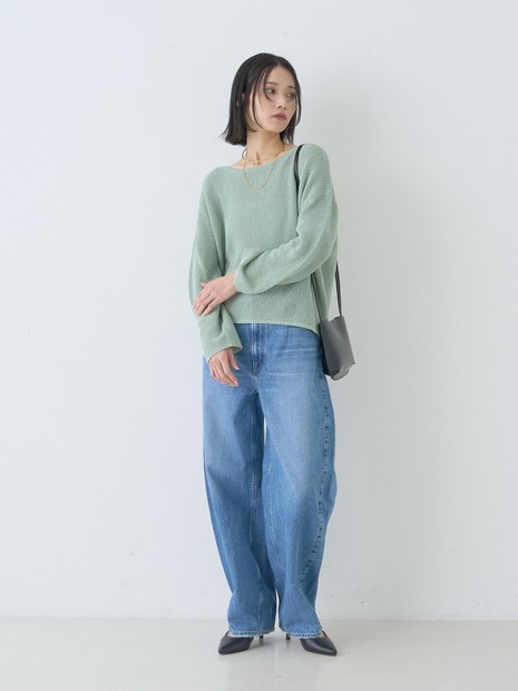 【upper hights/アッパーハイツ】THE ROMY カーヴィーデニム/カーブデニム