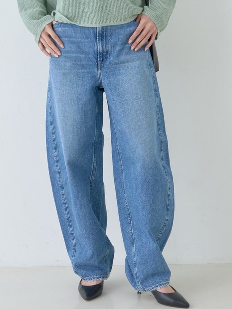 upper hights/アッパーハイツ】THE ROMY カーヴィーデニム/カーブ