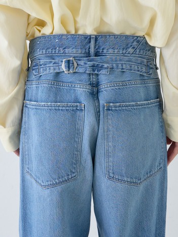 upper hights/アッパーハイツ】THE OLIVIA ワイドストレートデニム