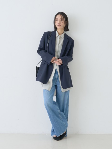 【upper hights/アッパーハイツ】別注THE LAUREN フレアデニム