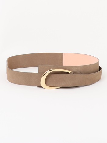 【ATELIER AMBOISE/アトリエ アンボワーズ】ALASKA/バックルスウェードベルト/スエード