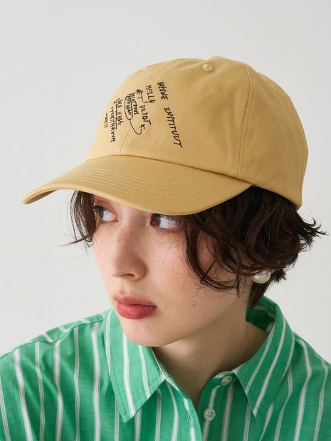 【LY/エルワイ】レター刺繍キャップ Letter cap