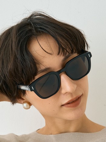 【SEESON／シーズン】THE PAPER KNIFE 01 SUNGLASSES スクエアフレームサングラス