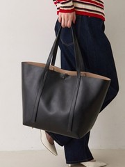 &MyuQ/アンドミューク】MELET ビックトートバッグ/ショルダーバッグ