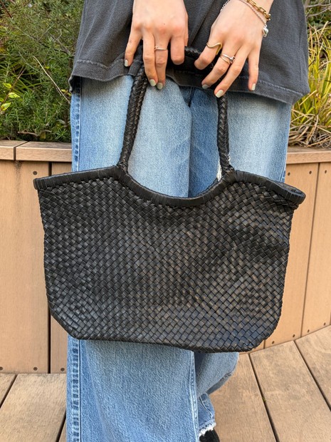 The Bagmati/ザ バグマティ】レザーメッシュミニトート｜OUTLET 