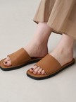 【Waa.Studios/ワースタジオ】レザーフラットサンダル XP SANDAL
