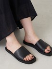 【Waa.Studios/ワースタジオ】レザーフラットサンダル XP SANDAL