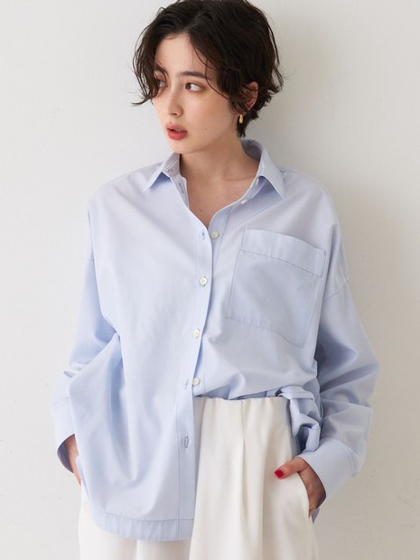 バックラウンドデザインシャツ