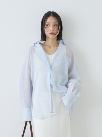 【2026SS新作】【人気追加】バックツイストシャツ