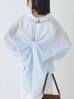 【2026SS新作】【人気追加】バックツイストシャツ