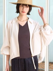 【人気追加】コクーンブルゾン