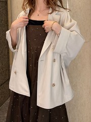 定番人気2026SS新作】【TICCA/ティッカ】ダブルジャケット｜Rouge vif