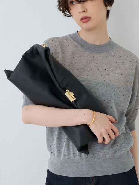 【PUNTI. / プンティ】3WAYレザークラッチバッグ/ショルダー付き/GRFT-TOTE【予約】