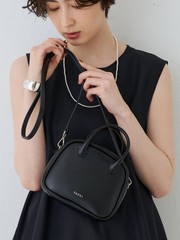 YAHKI/ヤーキ】ミニハンドルショルダーバッグ SOFT W FACE｜Rouge vif