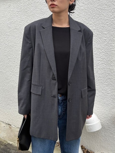 MICA&DEAL /マイカアンドディール】big tailored JK ビッグシルエット