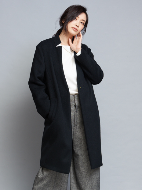 《再入荷!!》コクーンビーバーコート