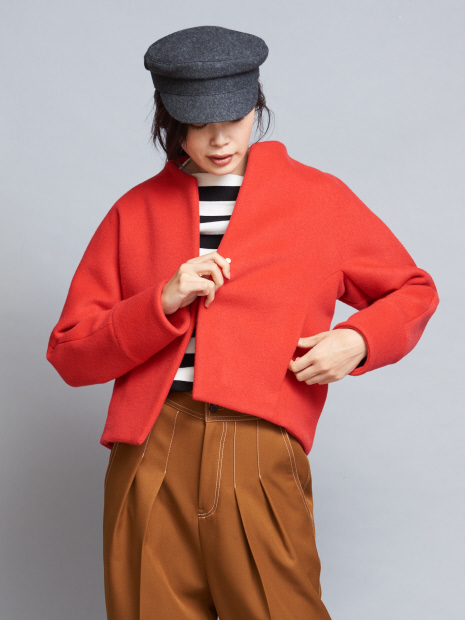 《新色・完売色予約中》ショートビーバーコート