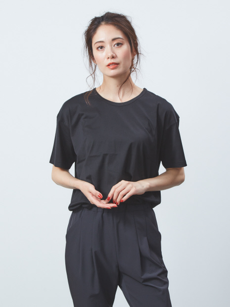 スーピマコットンベーシックTシャツ