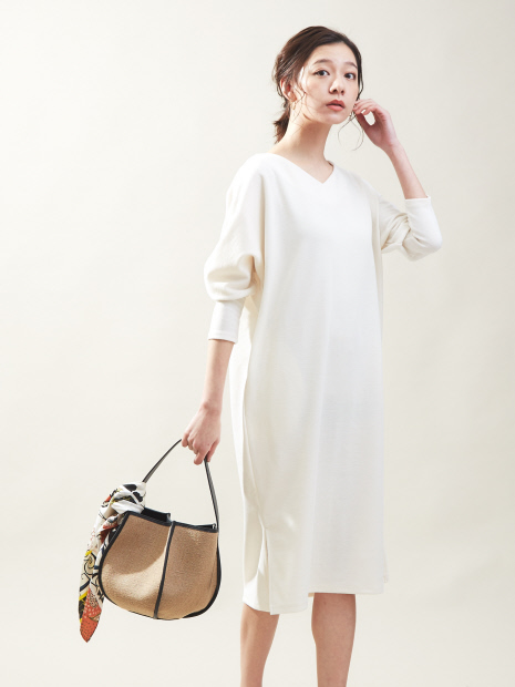 《anana》2wayドルマンニットワンピース