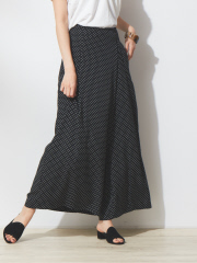 qualite - 《ブラック再入荷!》ananaドットワイドラップパンツ