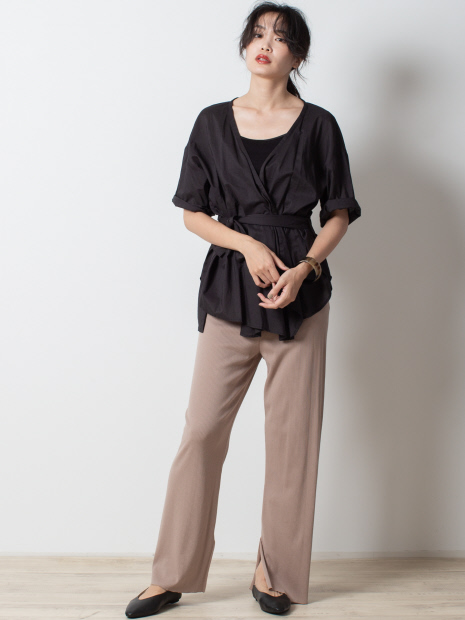【WEB限定】カシュクールブラウス
