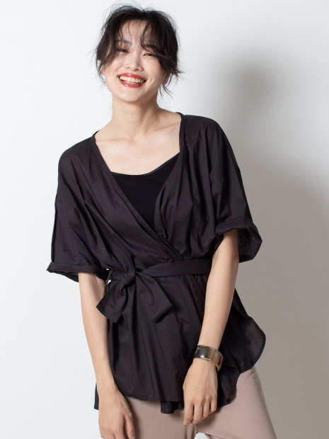 【WEB限定】カシュクールブラウス