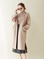 【店舗限定】anana エコスウェードガウンコート