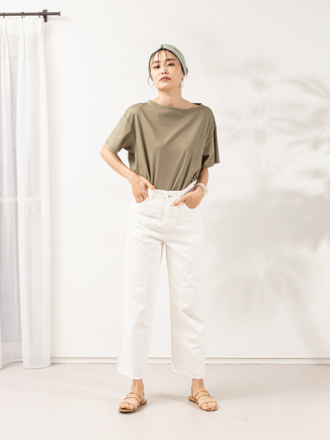 スウェットライクTシャツ