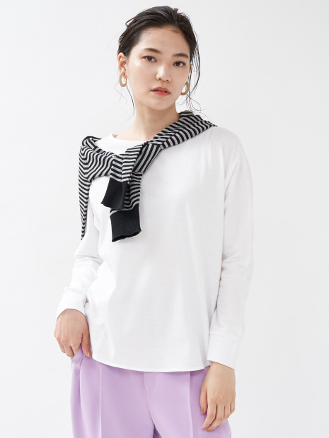 【限定】ananaサイドスリットロンT