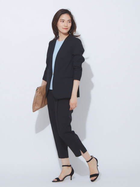 【WEB限定】バックサテンスリットパンツ【予約】