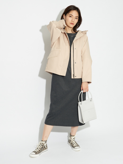 【店舗限定】2WAYタックポンチワンピース