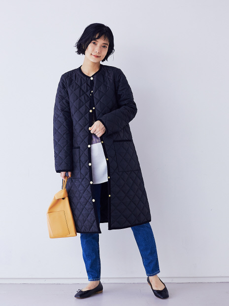 【限定】Traditional ARKLEY キルティングロングコート