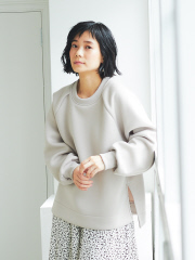 【WEB・一部店舗限定】ラグランタックプルオーバー