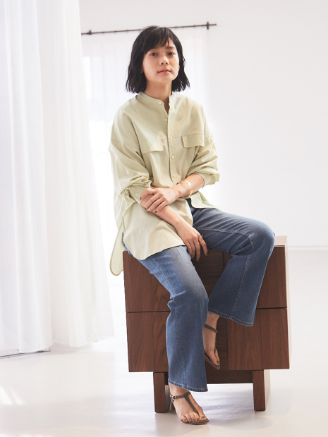 【Healthy DENIM】【WEB・一部店舗限定】Lotus フレアデニムj
