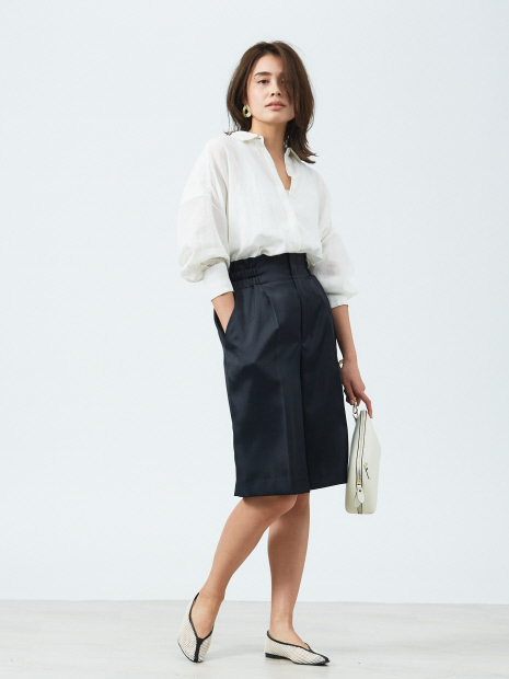 【quartierglam】FLAT MESH PUMPS