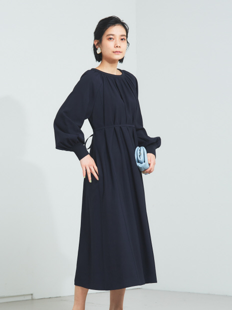 【WEB・一部店舗限定】パネルフレアワンピース