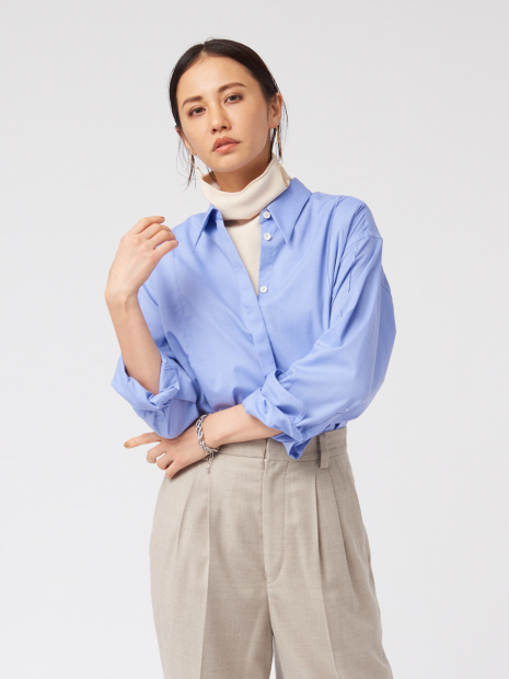 ロングポイントシャツ
